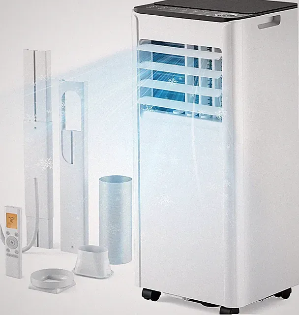 10,000 BTU Portable Air Conditioners, 4-In-1 Portable AC Unit Cools up to 450 Sq