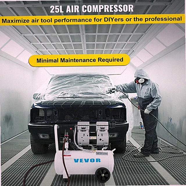Air Compressor 6.6 Gallon, Portable Air Compressor 1 HP, Tire Inflation