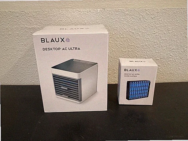 Blaux 30439 Desktop AC Ultra Portable W/3 Speed Fan & Mist Function with filter
