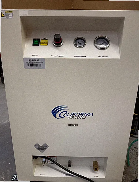 California Air Tools 10020SPCAD 2.0 HP 10 gal Oil-Free Air Compressor