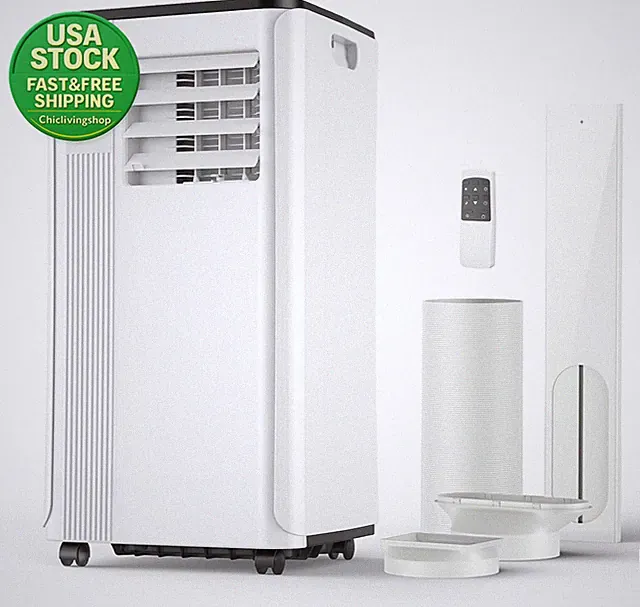 Portable Air Conditioner 10000 BTU 3 in 1 Unit for Rooms up to 450 Sq Ft