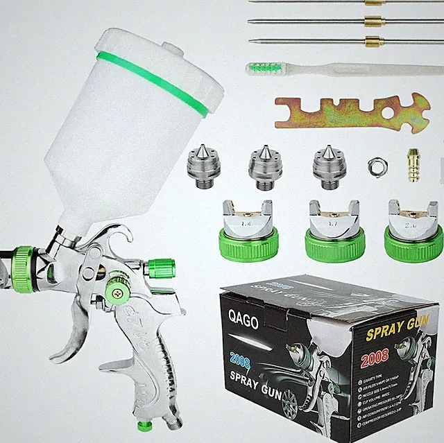 PROFESSIONAL Automotive HVLP Paint Sprayer Homes Cars 1.4mm Nozzle New