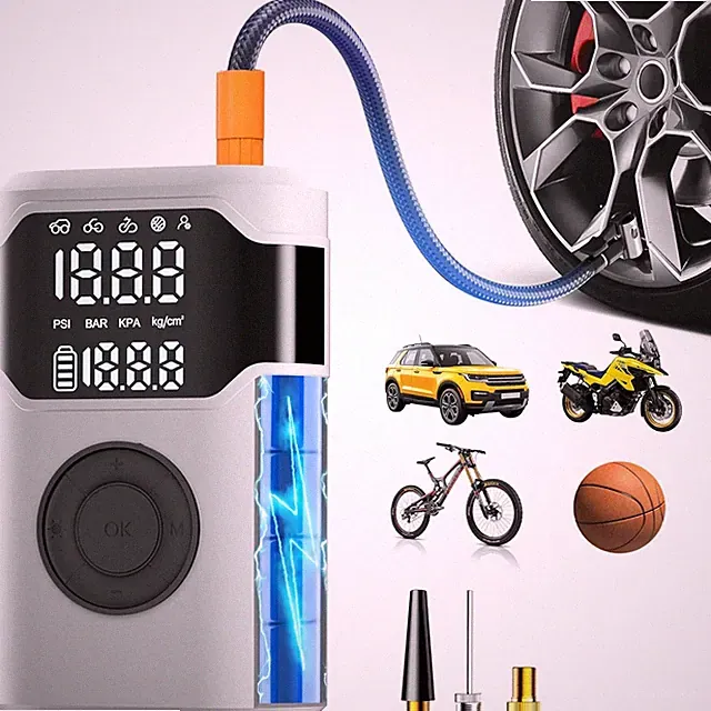 Tire Inflator Portable Air Compressor-150Psi Tire Air Pump, 5X Faster with Digit