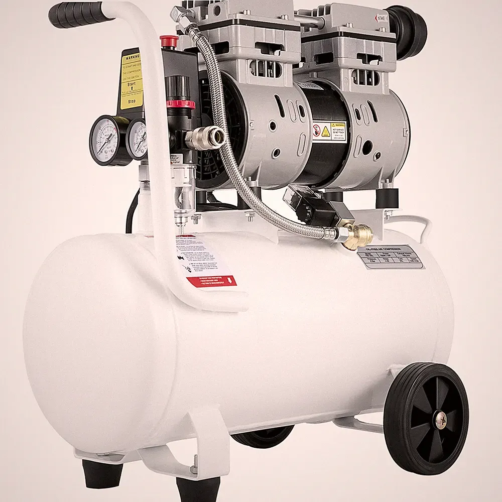 Uimoso Ultra Quiet Air Compressor 6.6 Gallon Oil Free Compressor 115 PSI 1HP
