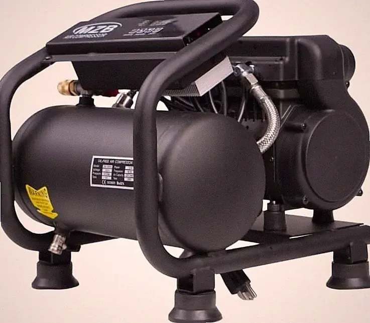 Ultra Quiet 72dB Air Compressor - 115PSI Oil-Free Ideal Choice